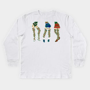 Femininity Kids Long Sleeve T-Shirt